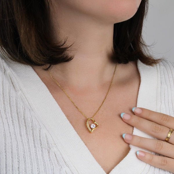To My Queen Mother | Blush Bloom Necklace | Mother's Day Card
