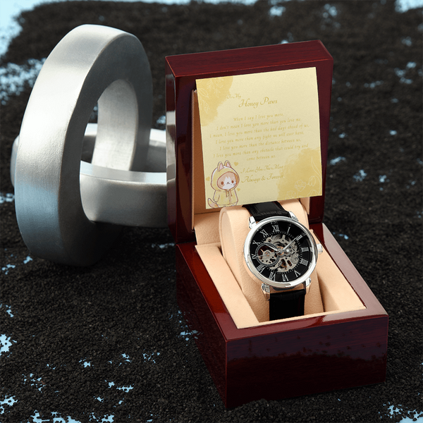 To My Honey Paws | For Boyfriend | Eternal Gear Watch | Message Card