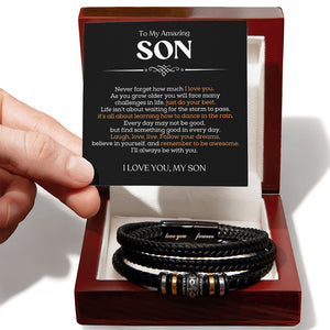 "Just Do Your Best" – A Necklace That Guides His Journey