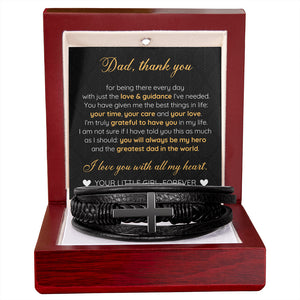 "Love & Guidance" – A Keepsake He’ll Carry With Pride