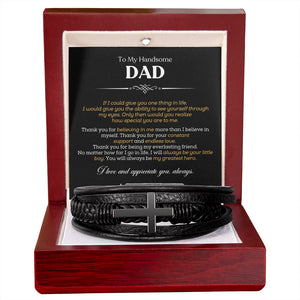 "To My Handsome Dad" – A Token of Unbreakable Father-Son Bond | From Son
