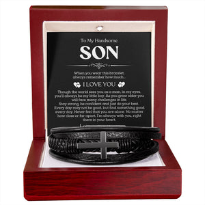"To My Handsome Son" – A Gift That Warms His Heart | From Mom