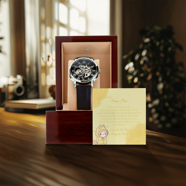 To My Honey Paws | For Boyfriend | Eternal Gear Watch | Message Card